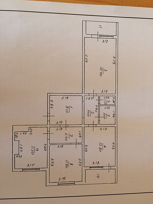 3-х комнатная квартира с евроремонтом.  - фото 16