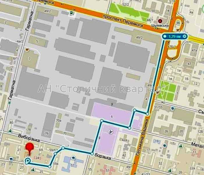 Продаж Квартира 2-кімнатна, 23/26 поверх на Машинобудівний пров., 26 Киев - изображение 19