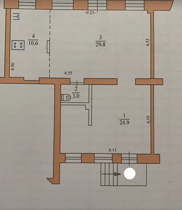 Оренда приміщення вільного призначення на вул. Хмельницького Б. поверх - 1/3 Тернопіль - фото 7