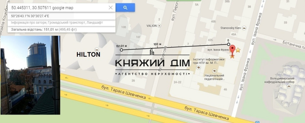 Оренда 3 кімнатної квартири по вул. Івана Франка 42 1173335 Київ - фото 16