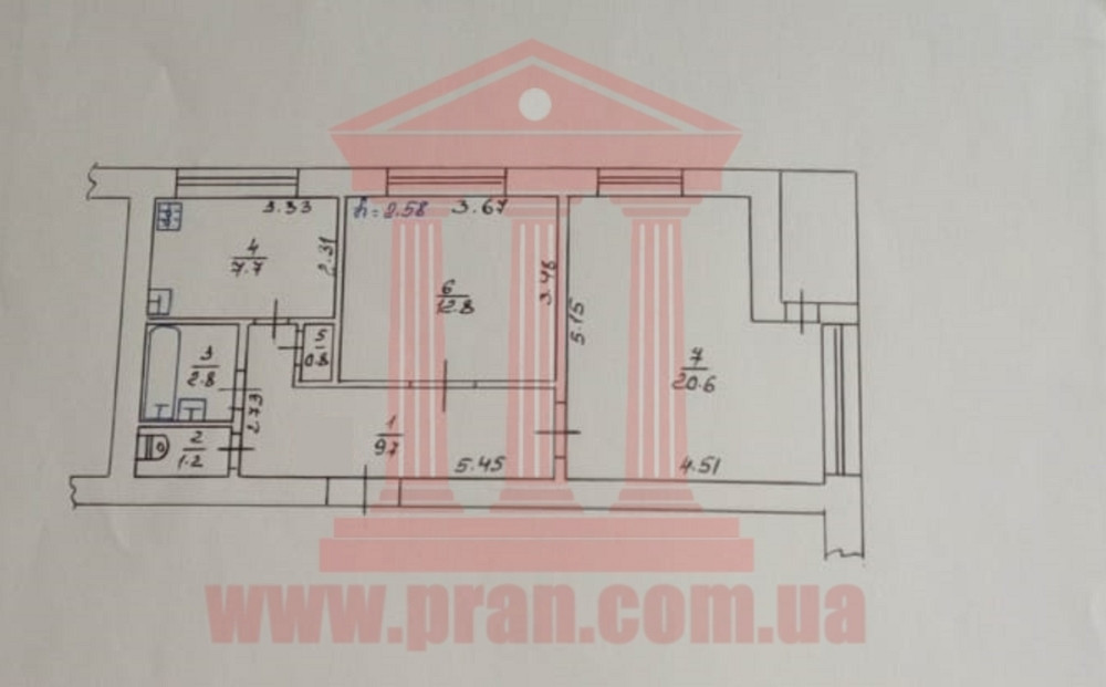 Оренда Квартира 1-кімнатна, 3/5 поверх на Валерія Гудзя, 18 Бориспіль - фото 9
