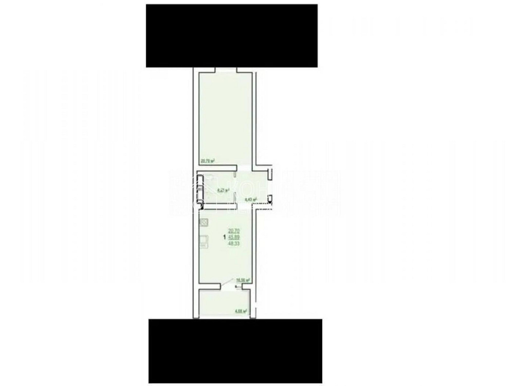 Продаж Квартира 1-кімнатна, 7/9 поверх на вул. вул. Полтавський Шлях Харків - фото 8