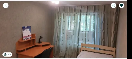1-room apartment for rent. Verbytskoho Street, 17g Kiev