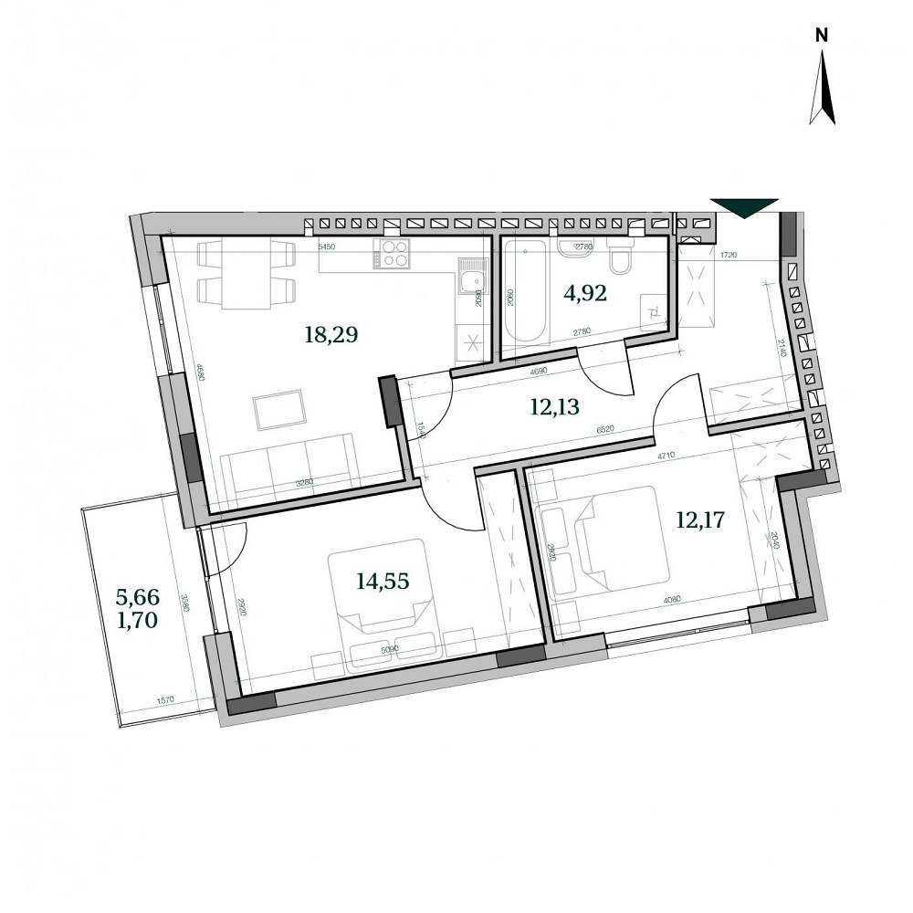 Продаж Квартира на улица Стороженка Олекси 25А L'viv - photo 13
