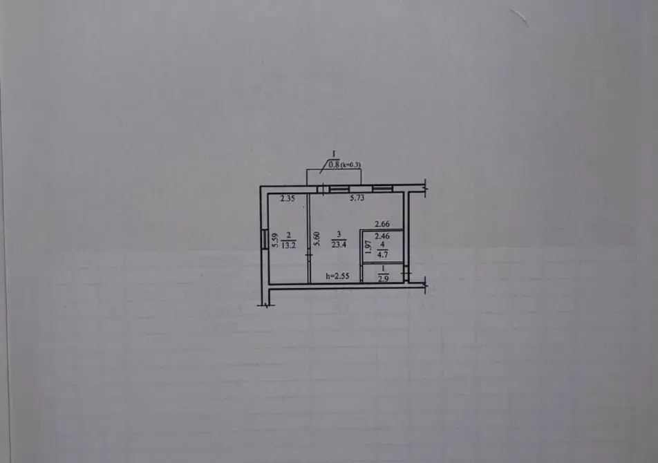 Продаж 2к Квартира 45 кв.м  Дніпро - фото 6