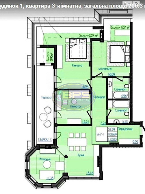 Продаж 4к квартири 200 кв. м Одеса - фото 15