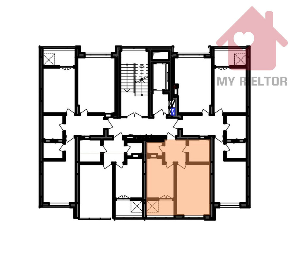 Продаж Квартира 1-кімнатна, 8/9 поверх на Бабяка, 61 Ужгород - фото 6