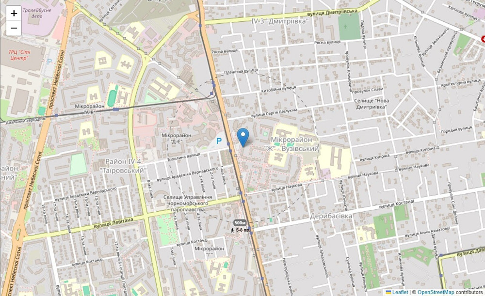 Продаж Квартира 3-кімнатна, 9/9 поверх на Люстдорфская дорога, 121 Odessa - photo 8