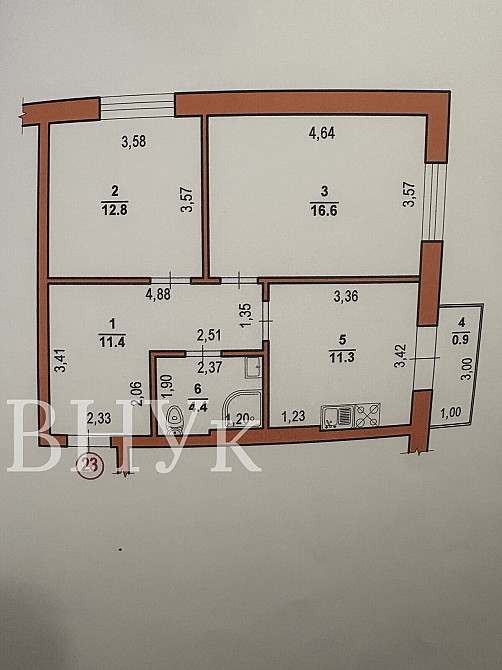 Продаж Квартира 2-кімнатна, 3/5 поверх на Дубнівська Підгайці - фото 18