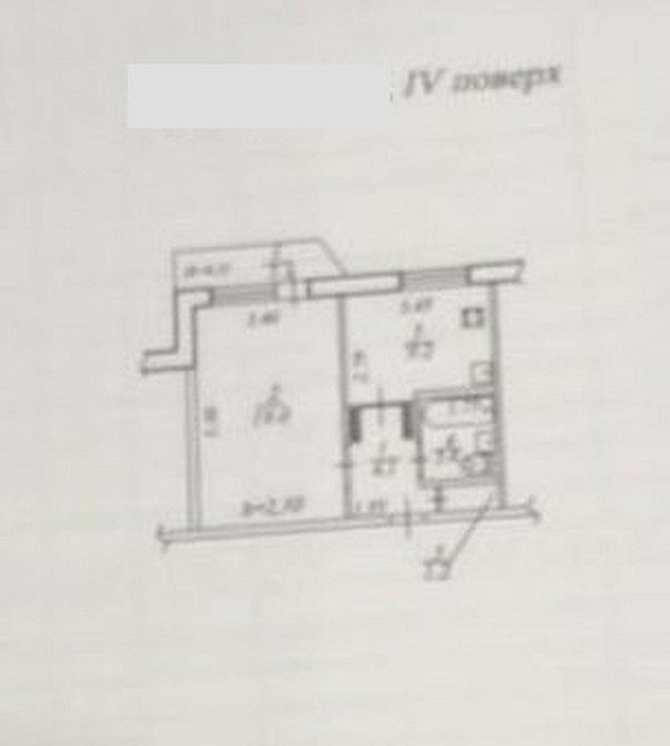 Продаж Квартира 1-кімнатна, 4/10 поверх на Донецкое шоссе, 1 Дніпро - фото 15