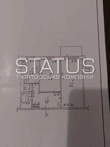 Продаж 2к Квартира 48.8 кв.м вул. Героїв АТО 114 корпус 1 Полтава - фото 3