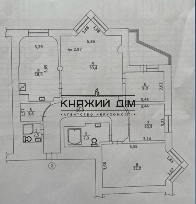 Оренда офісне приміщення на вул. Щорса ул./Євгена Коновальця поверх - 3/25 Киев - изображение 15