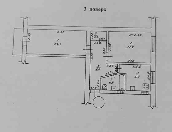 Продаж Квартира 2-кімнатна, 3/5 поверх на Ицхака Рабина улица, 57 Одеса