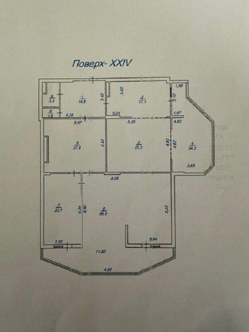Оренда офісне приміщення на улица Никольско-Слободская, д.1 приміщень - 4, поверх - 24/25 Київ - фото 17