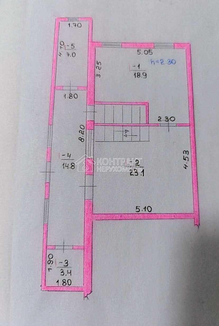 Продаж Будинок 3-кімнатний Новая Водолага - изображение 10