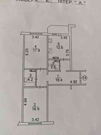 Оренда Квартира 2-кімнатна, 2/25 поверх на ул. Бориса Гмыри Київ
