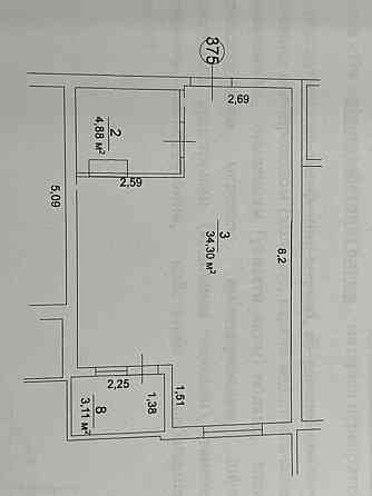 Продаж Квартира 1-кімнатна, 22/25 поверх на Світла, 3Д Kiev
