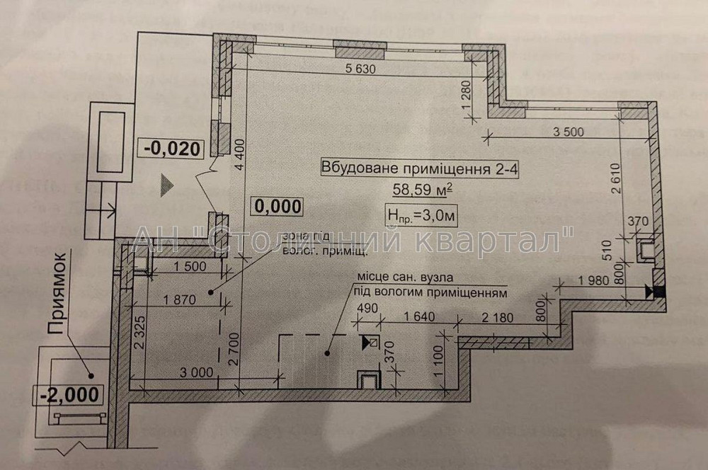 Оренда торгове приміщення на Виговського Івана вул., 10Б поверх - 1/16 Kiev - photo 2
