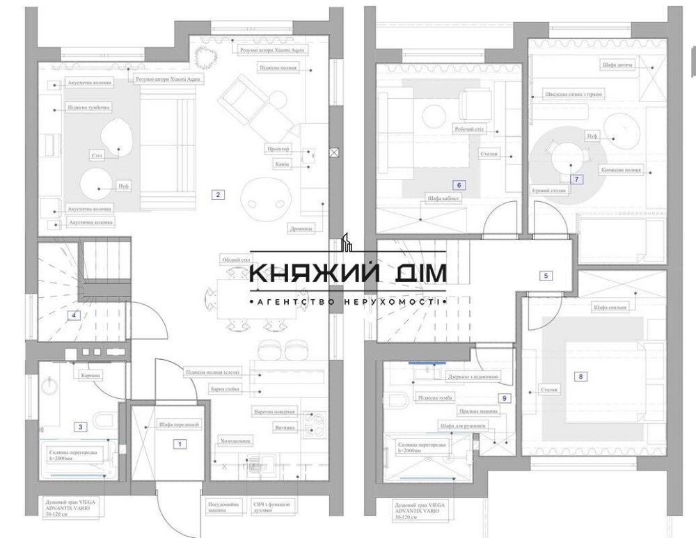 Продаж 2- поверхового будинку в КГ Villaggo. № 2211607  - фото 3