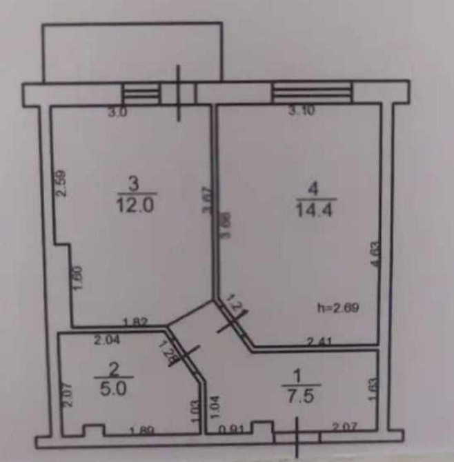 Продається 1 кімнатна квартира в Лузанівці Одеса - фото 6