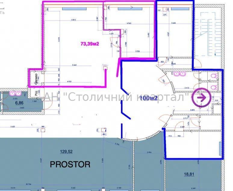 Оренда торгове приміщення на Тичини Павла пр-т, 15Е приміщень - 3, поверх - 2/2 Київ - фото 2