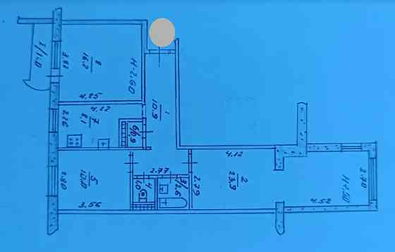 Продаж Квартира 3-кімнатна, 2/9 поверх Тернопіль