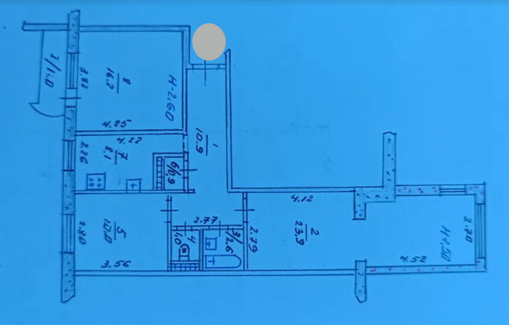 Продаж Квартира 3-кімнатна, 2/9 поверх Тернопіль - фото 4