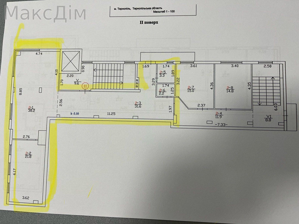 Оренда приміщення вільного призначення на Степана Бандери пр. поверх - 2/4 Тернопіль - фото 3