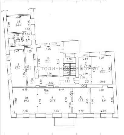 Оренда офісне приміщення на Софіївська вул., 3 приміщень - 15, поверх - 1/3 Київ