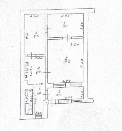 Продаж Квартира 3-кімнатна, 1/2 поверх на Коблевская ул. Одеса - фото 14