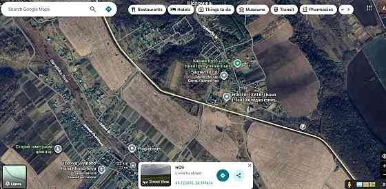 Продаж земельної ділянки 1.26 га Давидів