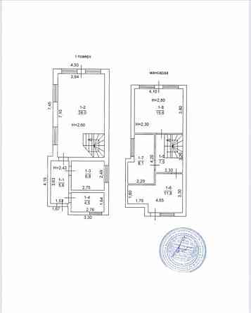 2-х этажный Дом Застава-1, Odessa