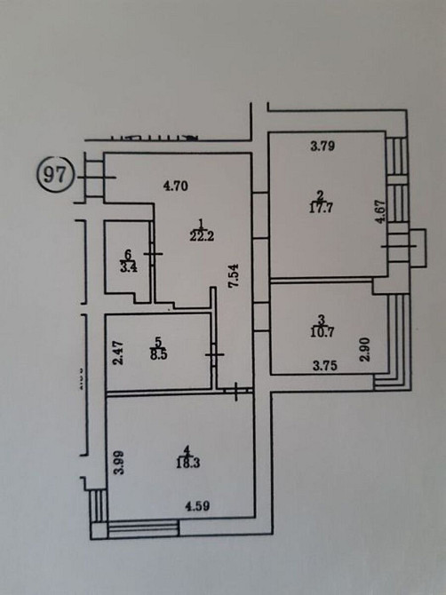 Продаж Квартира 2-кімнатна, 14/21 поверх на Юрия Литвинского, 64 Киев - изображение 13