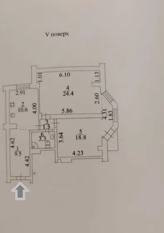 Продаж Квартира 2-кімнатна, 5/10 поверх на Греческая ул., 5 Одеса - фото 5