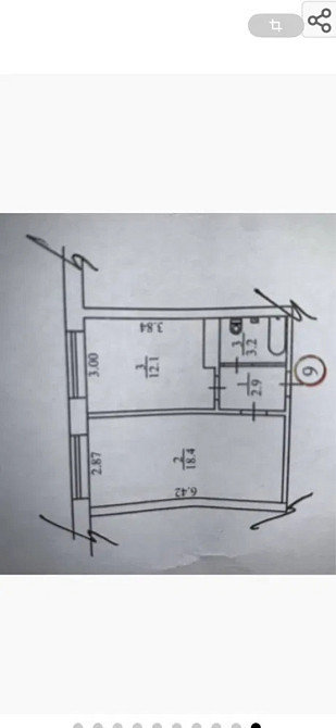 Оренда Квартира 1-кімнатна, 2/5 поверх Kiev - photo 10