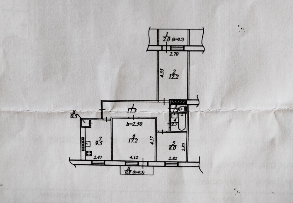 Продаж Квартира 3-кімнатна, 3/9 поверх на Фестивальный пер., 24 Дніпро - фото 11