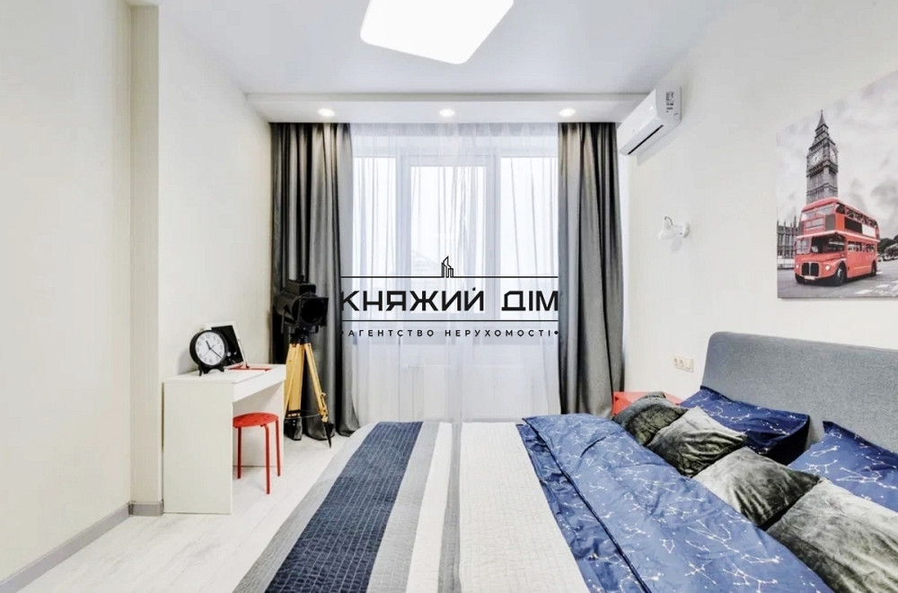 Видова 3 кім. студіо в ЖК бізнес класу Смарт Плаза політех № 11196145 Київ - фото 3