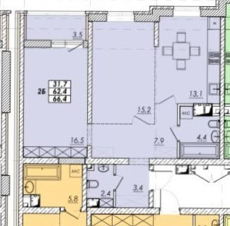 Продам 2х комнатную квартиру  ЖК Прохоровский Odessa - photo 20