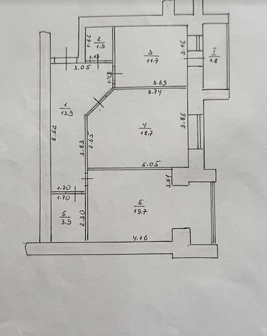 Продаж 2к квартири 71.6 кв. м на вул. Іллєнка Тернопіль - фото 9