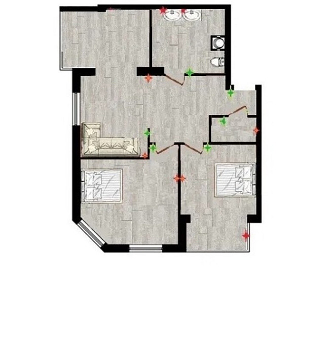 Продаж Квартира 3-кімнатна, 13/16 поверх на Небесної Сотні проспект, 111 Одеса - фото 10