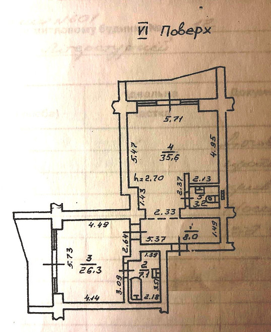 Просторная двухкомнатная квартира  на Литературной. Odessa - photo 7