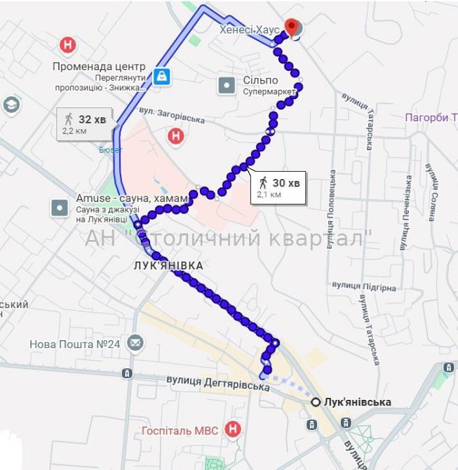 Оренда Квартира 2-кімнатна, 11/23 поверх на Нагірна вул., 18/16 Kiev - photo 16