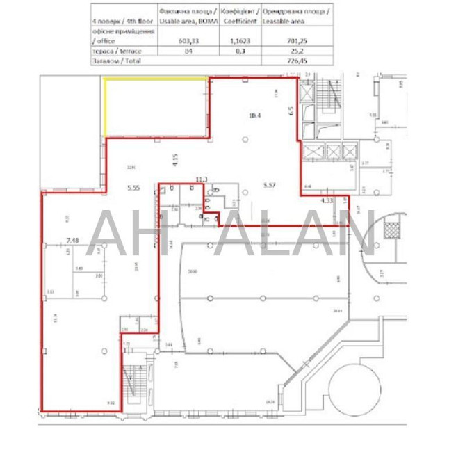 Оренда офісне приміщення на Жилянська вул., 75 приміщень - 1, поверх - 4/14 Київ - фото 18