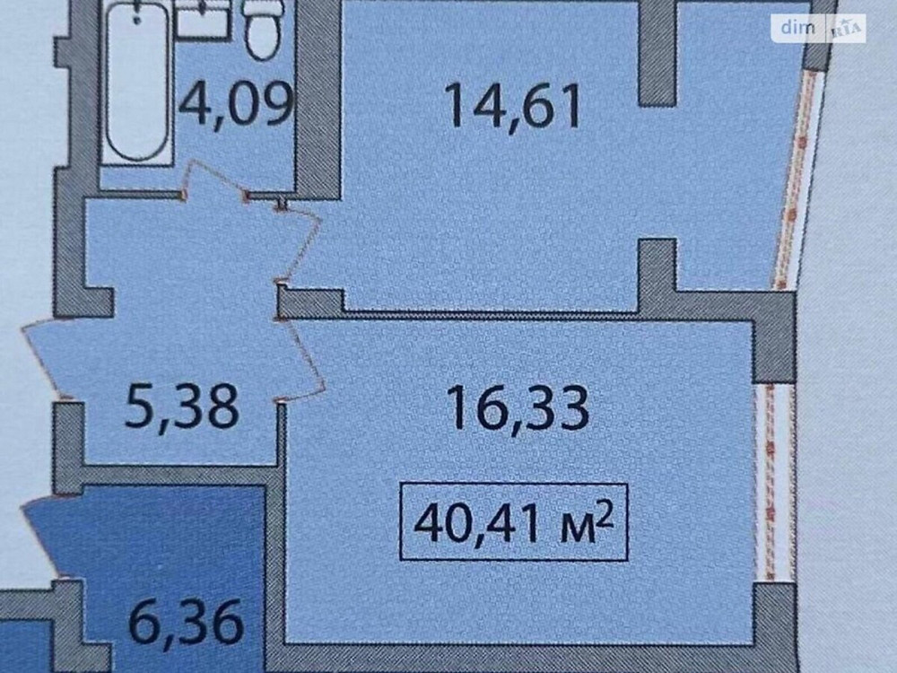 Продаж Квартира 1-кімнатна, 8/10 поверх Vinnytsya - photo 1