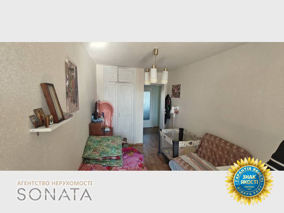 Продаж Квартира 1-кімнатна, 3/5 поверх на Смілянська16 Черкассы - изображение 4