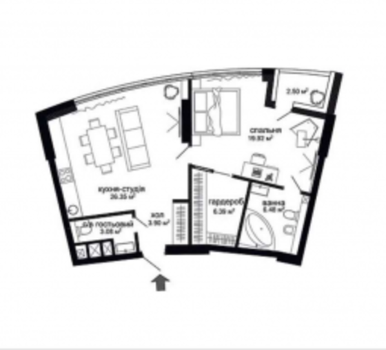 Продаж 2к Квартира 69 кв.м Бусловская, 12 Київ