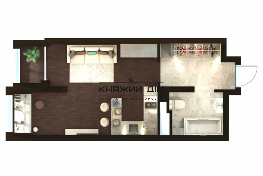 Переуступка!!! 1-на. кв. в ЖК Elyseum. м. Політехнічний Інститут, Лук'янлівка. Код:21145342 Київ - фото 1