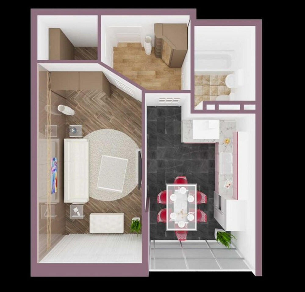 Продаж Квартира 1-кімнатна, 12/16 поверх на Садова, 1  - фото 2