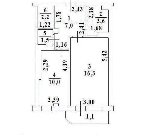Продаж Квартира 1-кімнатна, 7/17 поверх на Солнечная улица, 4 Одеса - фото 2