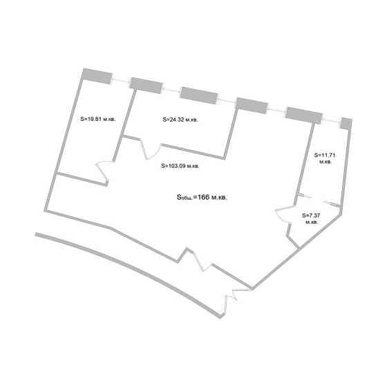 Оренда офісне приміщення на улица Рыбальская, д.22 приміщень - 1, поверх - 3/5 Киев